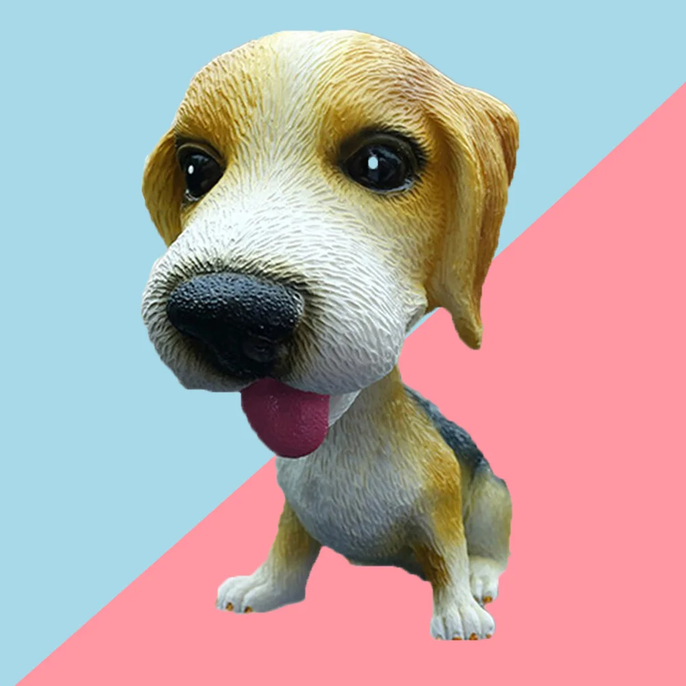 Украшения для автомобиля крутящаяся собака автомобиль Вибрирующая резина