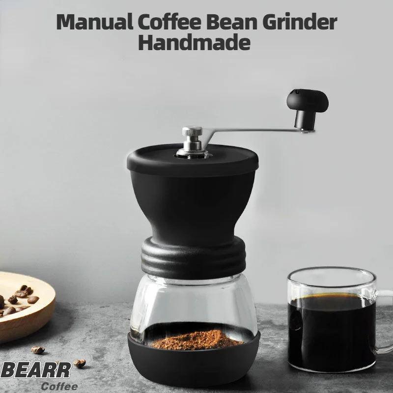 BEARR Manual Coffee Bean Grinder Handmade Kitchen Tool Household Grinders Coffee Accessories Coffe Grinder  Hand Grinder