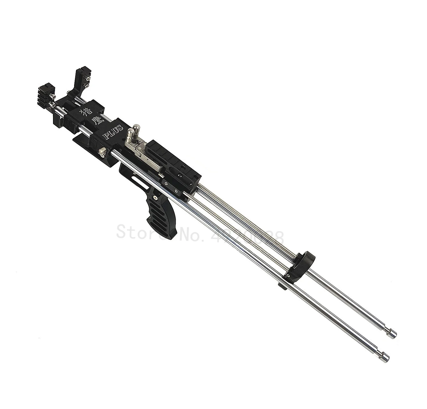 

All-new Rifle Slingshot Hunting Catapult Powerful Slingshot for Outdoor Shooting Double Safety Device CNC Hunting Accessories
