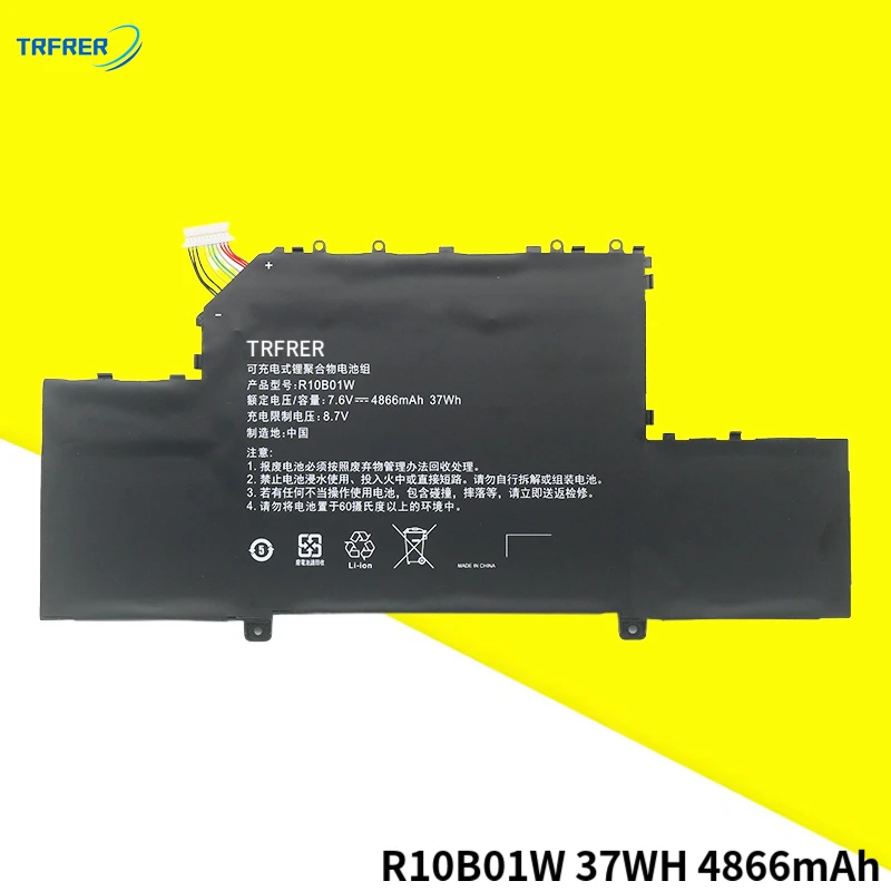 

Аккумулятор R10B01W для ноутбука mi Xiaomi Mi Air 12,5 дюйма; Inch 161201-AA 161201-01 161201-AI 161201