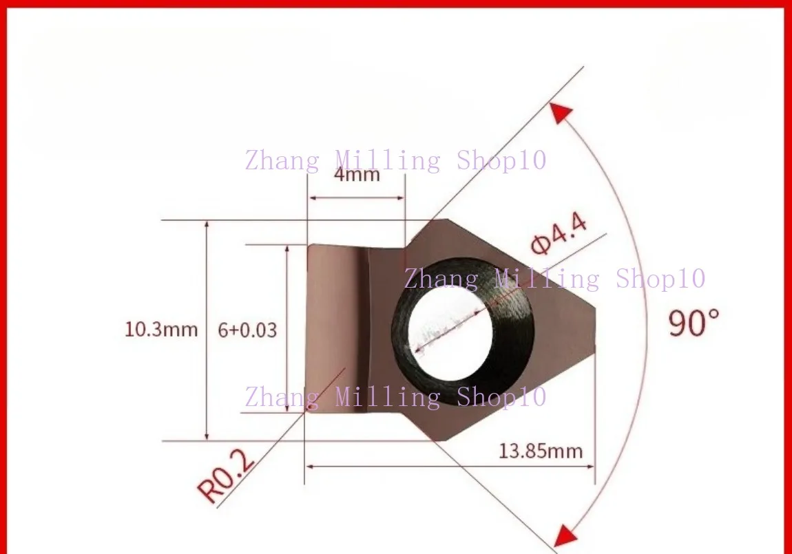 

1 шт., фреза для протяжки шпоновой паз, твердосплавная вставка, лезвие для станка с ЧПУ для резки слепых внутренних шпоновых пазов, шлицевой паз, вращающийся вал серии DW