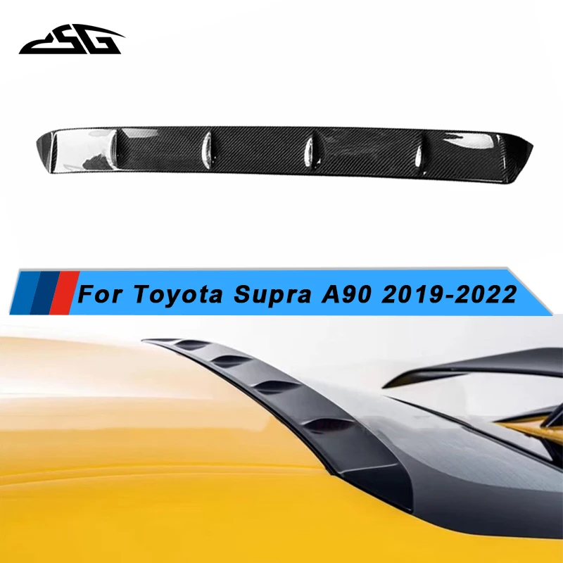Высококачественная Задняя Крышка багажника из углеродного волокна для Toyota SUPAR