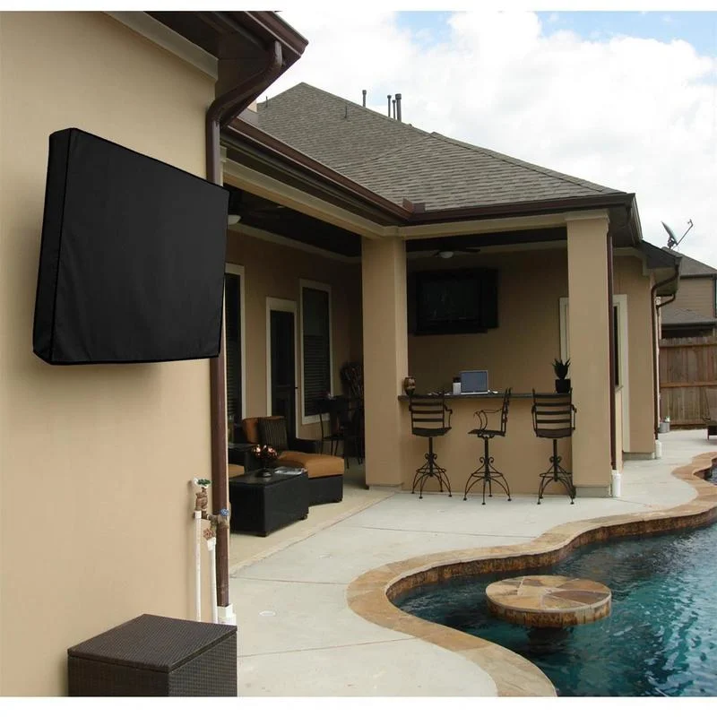 

Outdoor Waterproof TV Cover for 22 55 inch LCD TV Dust-proof Microfiber Cloth Protect LED Screen Weatherproof Universal TV Cover