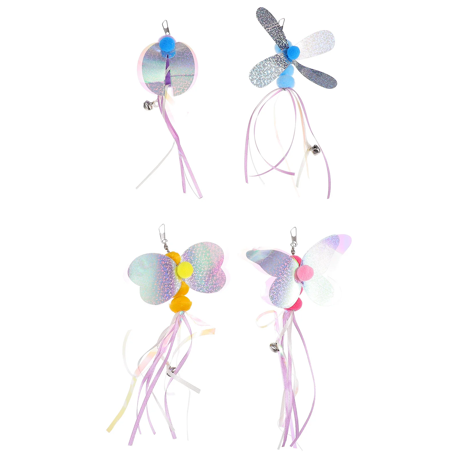 

Cat Toys Toy Catsindoor Wand Interactive Kitten Teaser Plaything Pet Fun Dancer Tassel Bell Wands Stick J Scratchers Tree