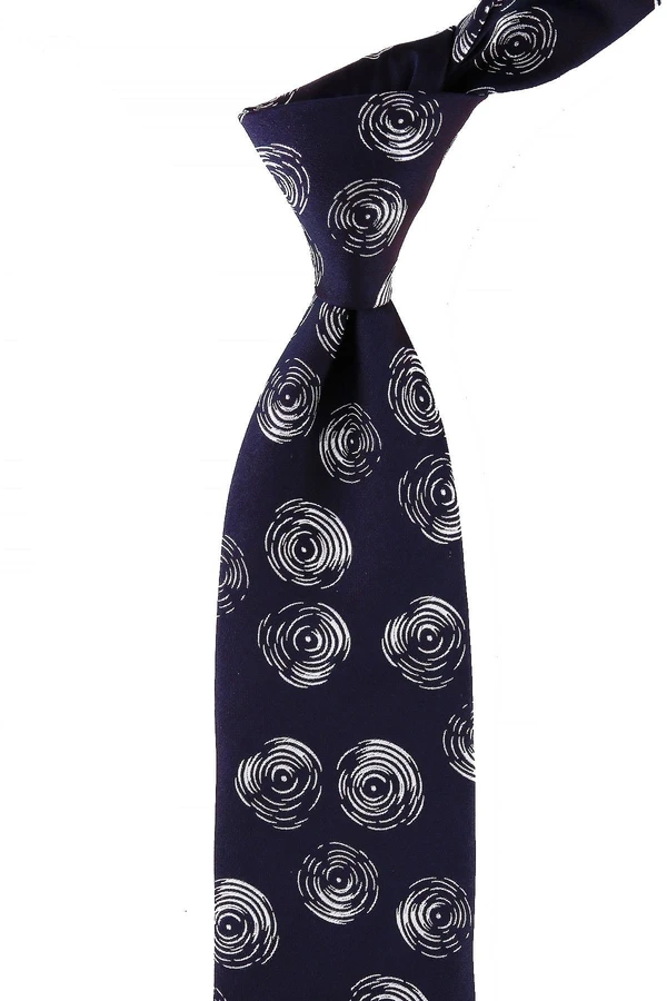 Stucchi Стиль Темно-Синий Мотив итальянский шелковый галстук вышитый 791 Stucchi Стиль Темно-Синий Мотив итальянский шелковый галстук вышитый 791