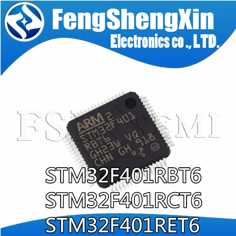 

10pcs STM32F401RBT6 STM32F401RCT6 STM32F401RET6 QFP MCU IC