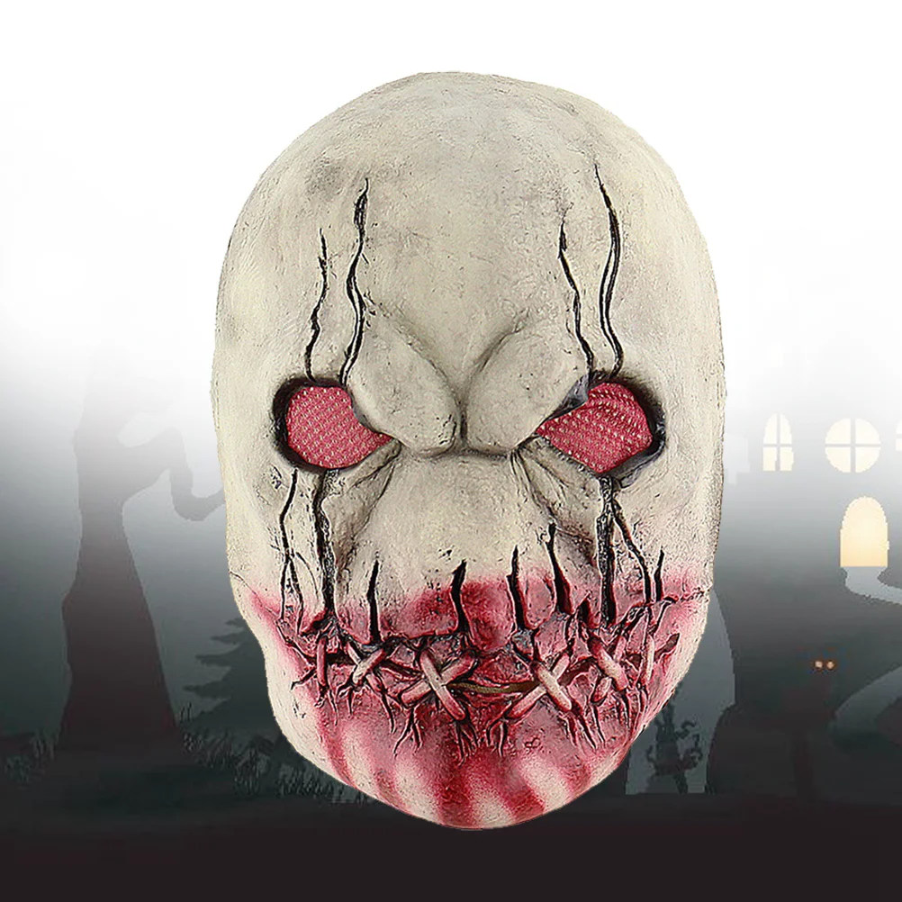 

Latex Rotted Mouth Scars Horror Costume Party Theme Party
