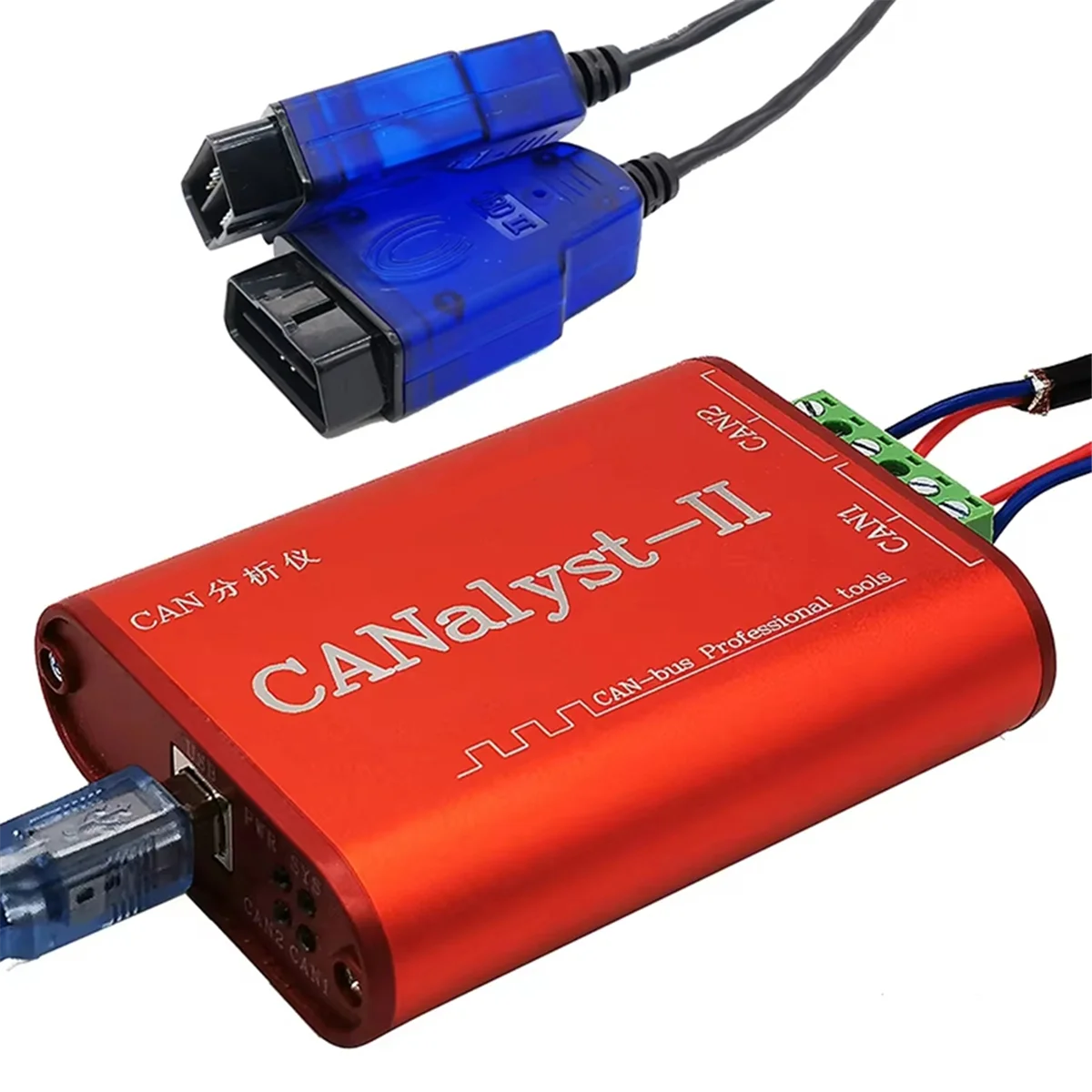 Фото Анализатор ABYK CAN Card CANalyst II USB для CAN USBCAN-2 CAN Box Анализ №4