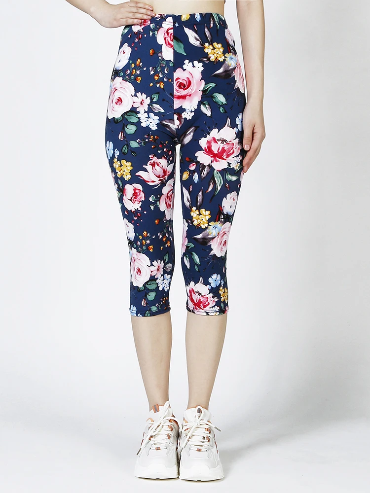 Рисунок 2 - CUHAKCI темно-розовые Капри с цветочным