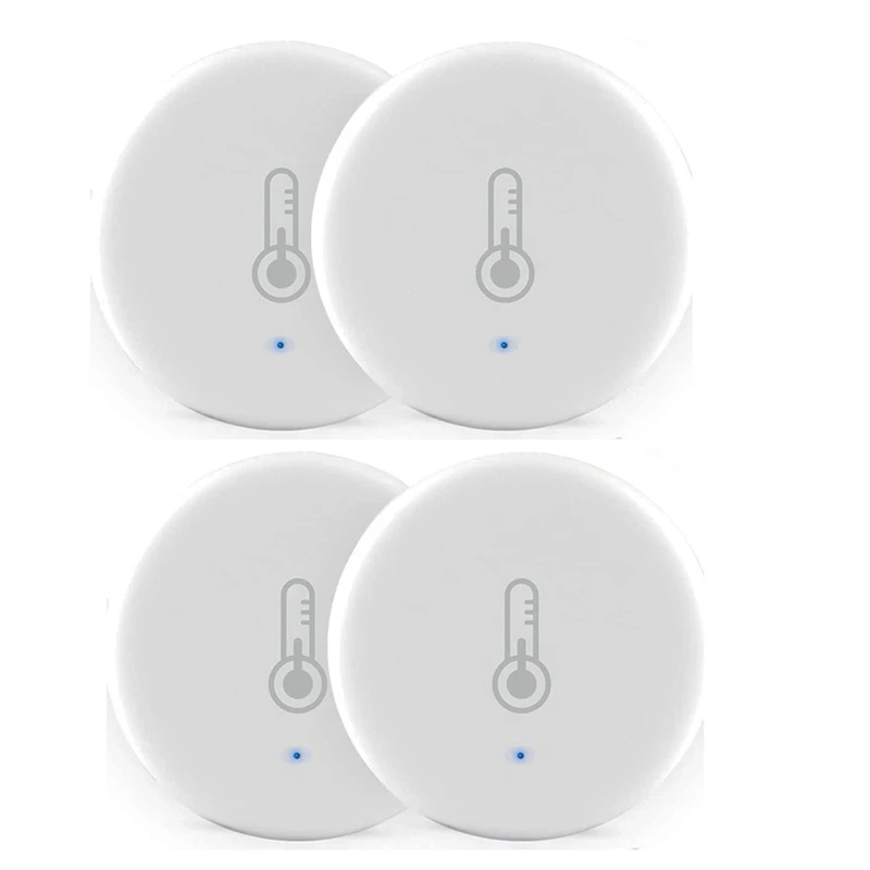 

Смарт-датчик температуры и влажности Tuya Smart Zigbee 3,0, 4 шт., с питанием от аккумулятора, для приложения Tuya Smart Life