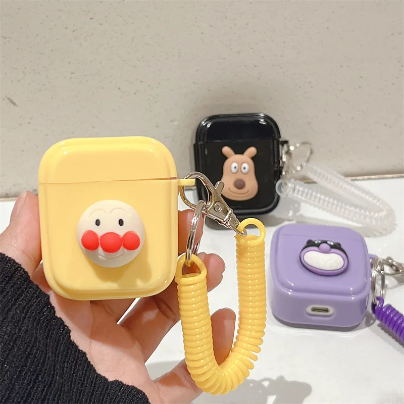 

Cartoon Animals Cute Case for AirPods 1 2 3 Pro Cases Cover Bluetooth Earbuds Charging Box Protective Case for AirPod Air Pods