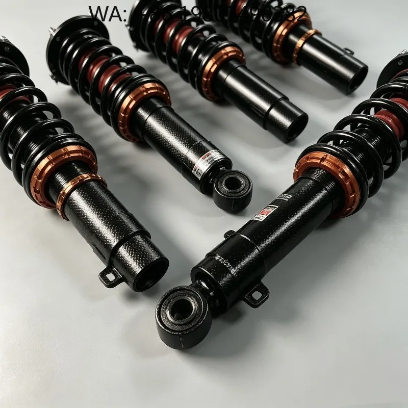 Фото Комплект койловерной подвески AWD Street Tuning, амортизаторы из высокопрочной стали, регулируемая жесткость, модифицированное шасси с регулировкой демпфирования, гарантия 12 месяцев
