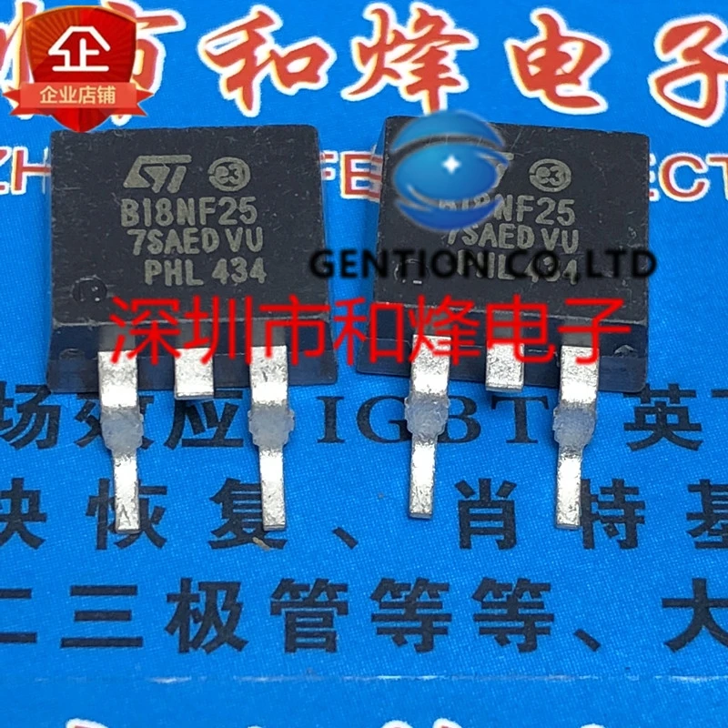 

10 шт. B18NF20 STB18NF20 TO-263 200V 18A в наличии 100% новый и оригинальный