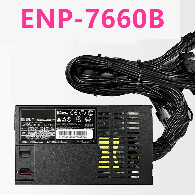 

Оригинальный новый блок питания для Enhance 80plus Platinum FLEX NAS Small 1U LOLI M41 35 K39 K49 A4M T34 600 Вт