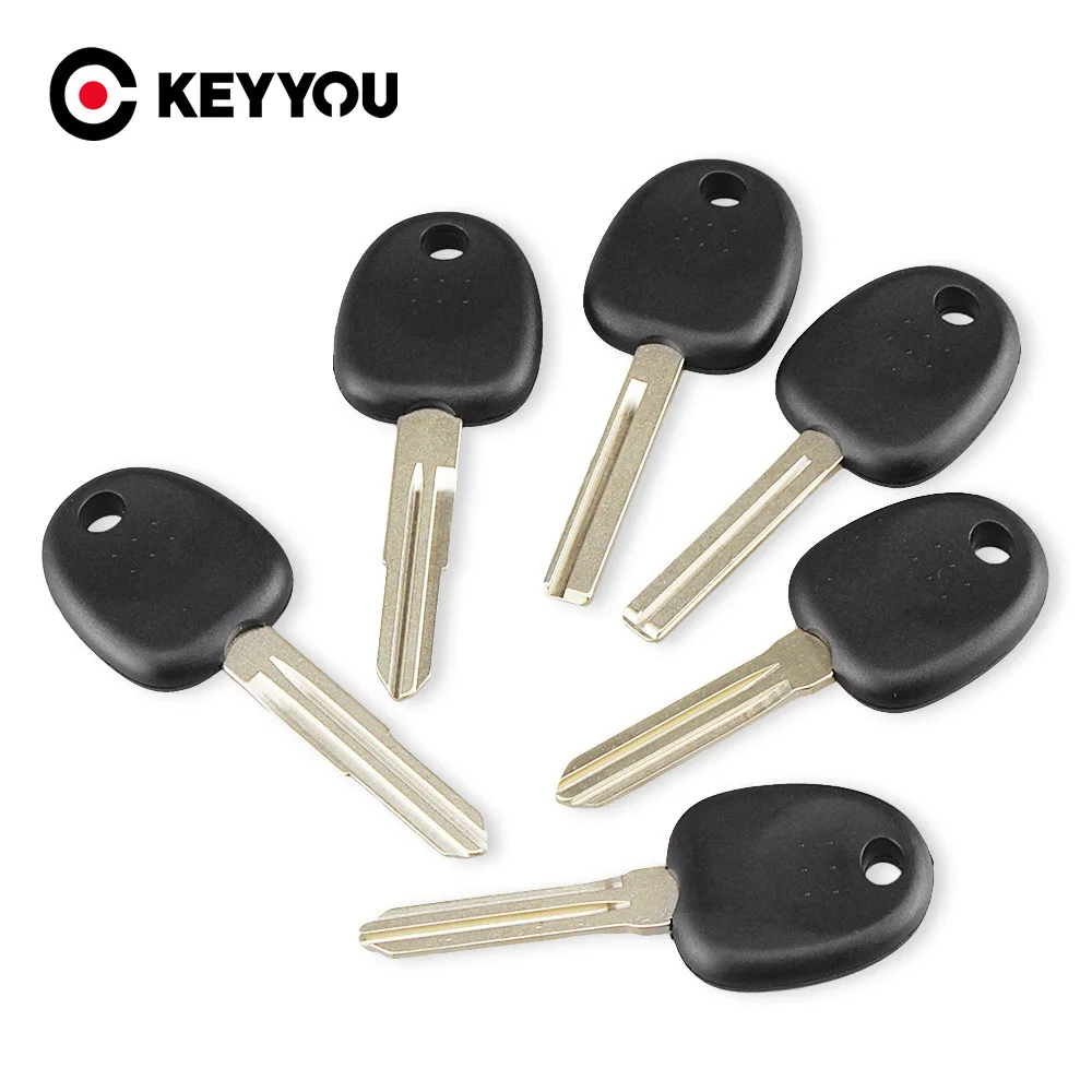 Фото KEYYOU 10X Заготовка ключа транспондера для Hyundai, акцентная Соната, NF Elantra IX35 Tucson Verna, чехол для автомобильного ключа, замена без логотипа №1