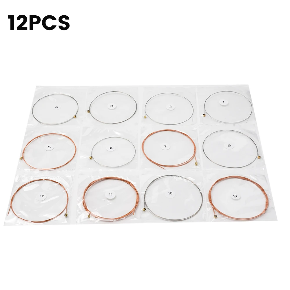 Комплект струн для акустической гитары Alice A2012 12 Обмотка из стального медного