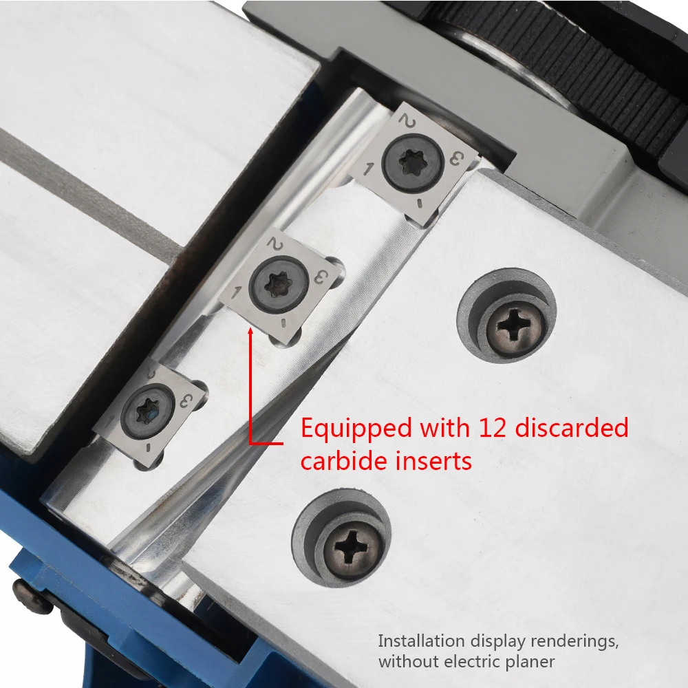 Электрический строгальный станок спиральный вал ножа деревообрабатывающий