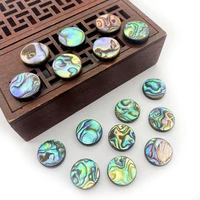 3pcs natural abalone shell beads round necklace loose spacer beads diy beads for jewelry making bracelet ear stud accessories