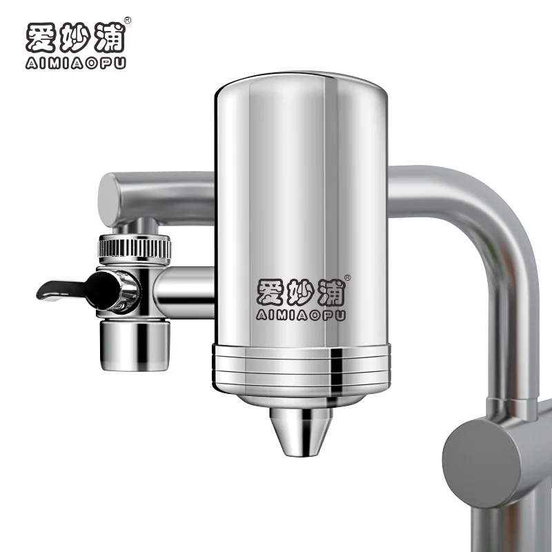 

Faucet Filter Household Stainless Steel Universal Purifier Kitchen Ultrafiltration Sterilization Tap Water Filtration Pollutants