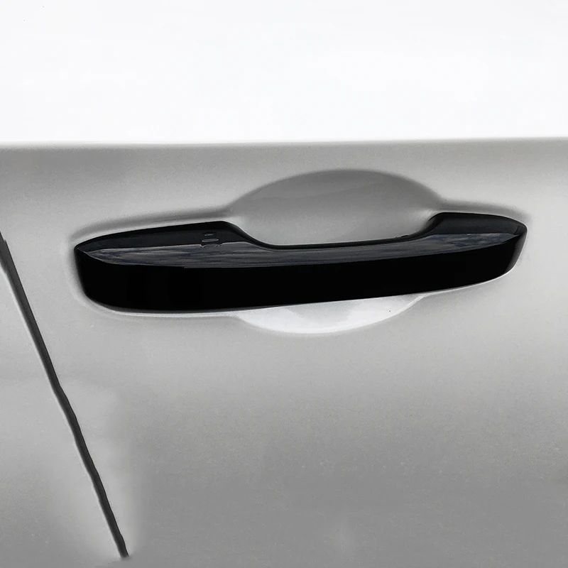 

Car Door Handle Frame Sticker For Honda HRV H-RV 2023 Car Styling Glossy Black Cover Catch Cap Trim Accessories