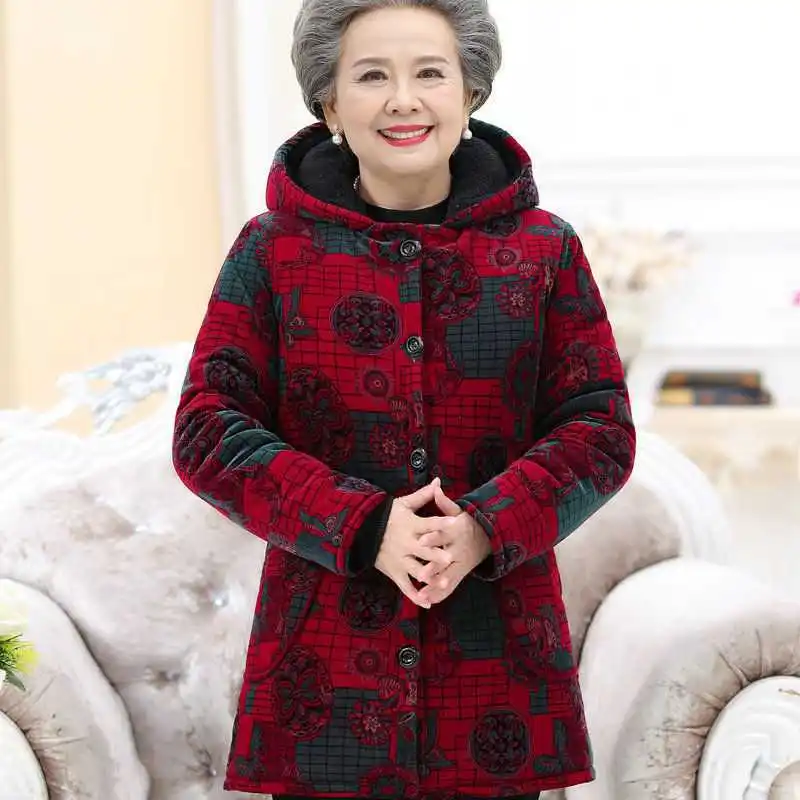 Corduroy Winter Coat Women Puffer Jacket Winter New Korean Style Long Ladies Over-the-knee Cotton Padded Jacket Keep Warm