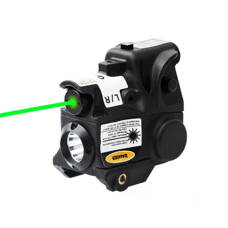 

Tactical Laser Sight Flashlight Combo Mini Red Green Mira Laser hunting para pistola for Taurus G2C TH9 9mm TS9 Glock19 Px4