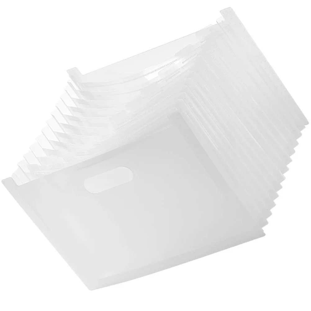 

Paper Folders Organizer Folders Bag Office Plastic Receipt Expanding Student