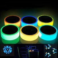 luminous strip tape stair fluorescent stage decoration tape sticker gule anti collision gadgets for party home garden decoration