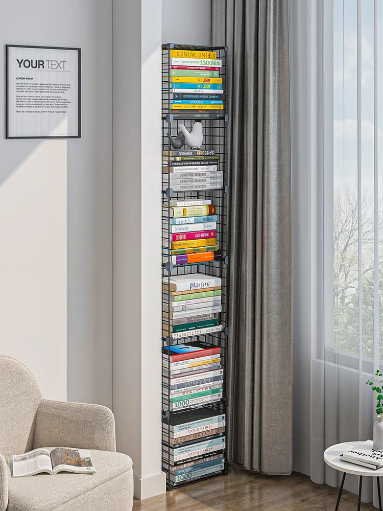 

Железная книжная полка Bookrack, органайзер для специй, экономия места