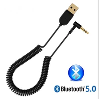 adapter 3 5mm mini usb 2 0 bluetooth v5 0 adjustable receiver adapter for car speaker aux interface speaker phone accessories