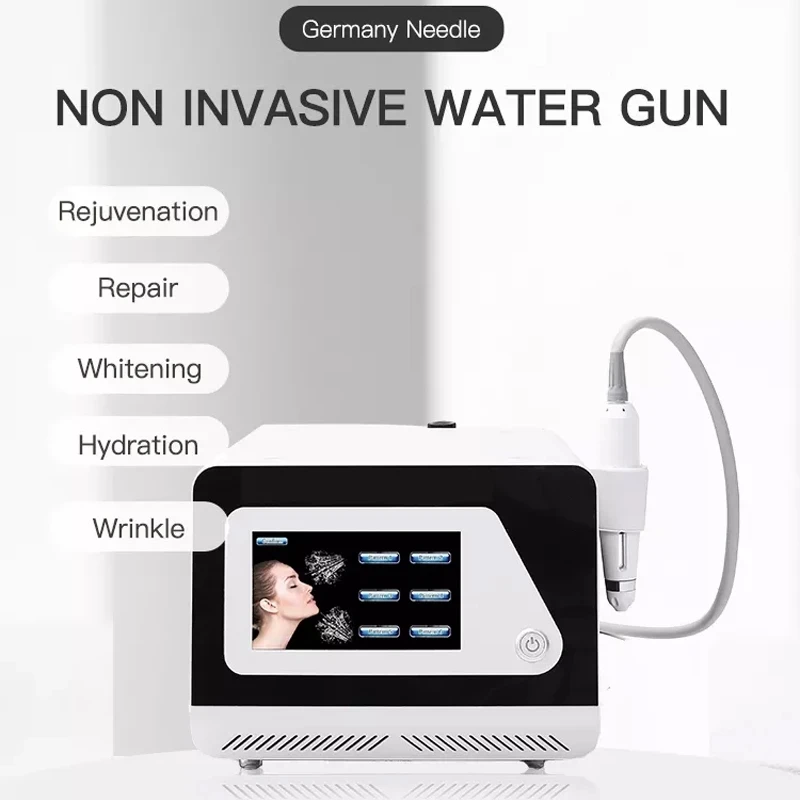 

2022 Non-Invasive Needle Free Meso Gun Mesotherapy Machine Anti-Wrinkle Skin Whitening Skin Rejunation No-Needle Meso Device