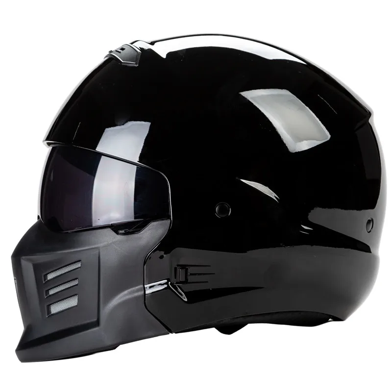 Racing Motorcycle Helmet Dirt Bike Full Face Racing Motorcycle Helmets Removable Chin Modular Cascos Para Moto Cafe Racer Helmet enlarge