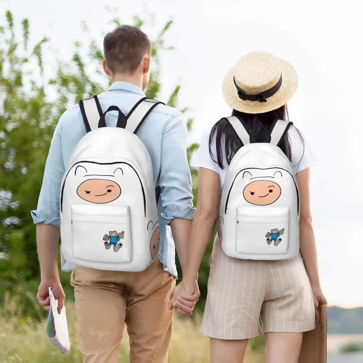 Рюкзак Finn The Human для дошкольников детского сада школьников приключений сумка книг