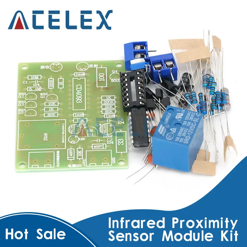 

Infrared Proximity DIY Kit Control Switch Automatic Faucet Module Sensor Module Kit Infrared proximity switch