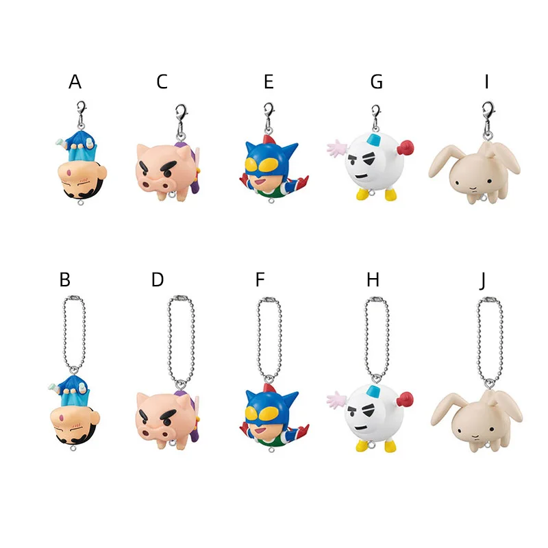 Подлинный гасяпон Crayon Shin-chan Bandai тандемный молоток подвеска из бисера цепочка с