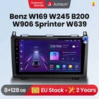 Junsun V1 Pro 8G + 128G для Mercedes Benz W169 W245 B200 W906 Sprinter W639 Vito автомобильное радио CarPlay Android Авто No 2 din 2din DVD