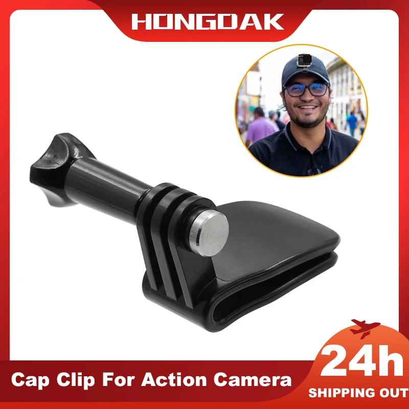 Quick Baseball Cap Clip Mount Fast Clamp Supports For Gopro Hero 10/9/8/7/6/5/4 Session SJ4000 SJCAM Action Camera Accessories