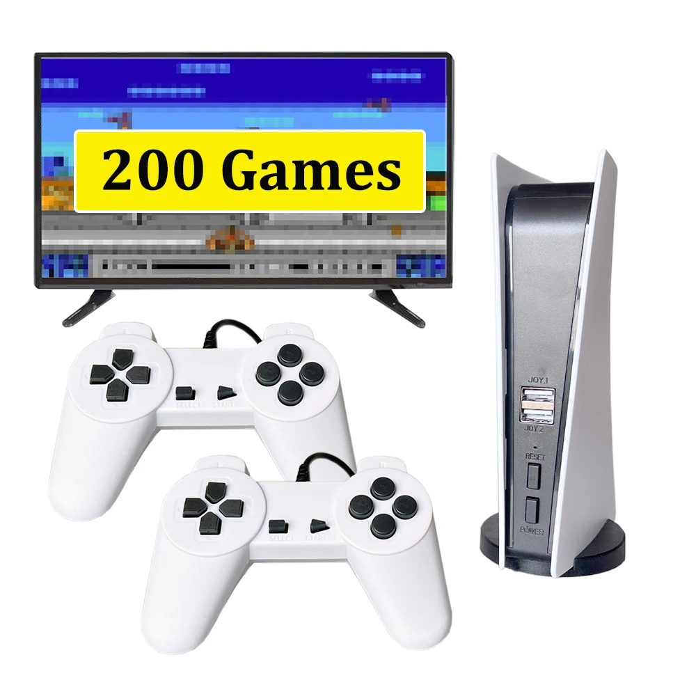 

Консоль игровая Проводная GS5, 200 игр, выход AV