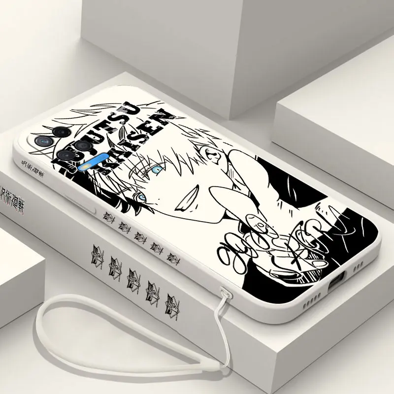 

Jujutsu Kaisen Gojo Phone Case For OPPO A54 A74 A57 A96 A95 A94 A76 A72 A36 A95 A5 A15 A16 A16K A9 A5 2020 Reno 8 7 6 5 F9 4G 5G