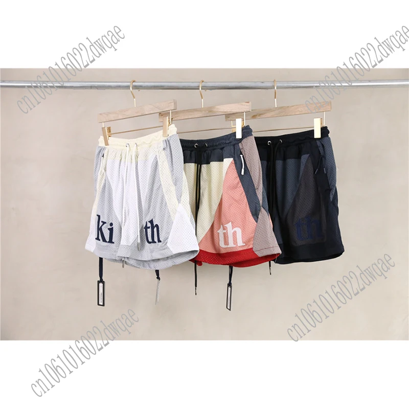 

Kith Letter Logo Shorts Casual Men Women 1:1 Best Quality KITH Shorts 2022 Summer Gym Workout Fashion Breathable Men Pants