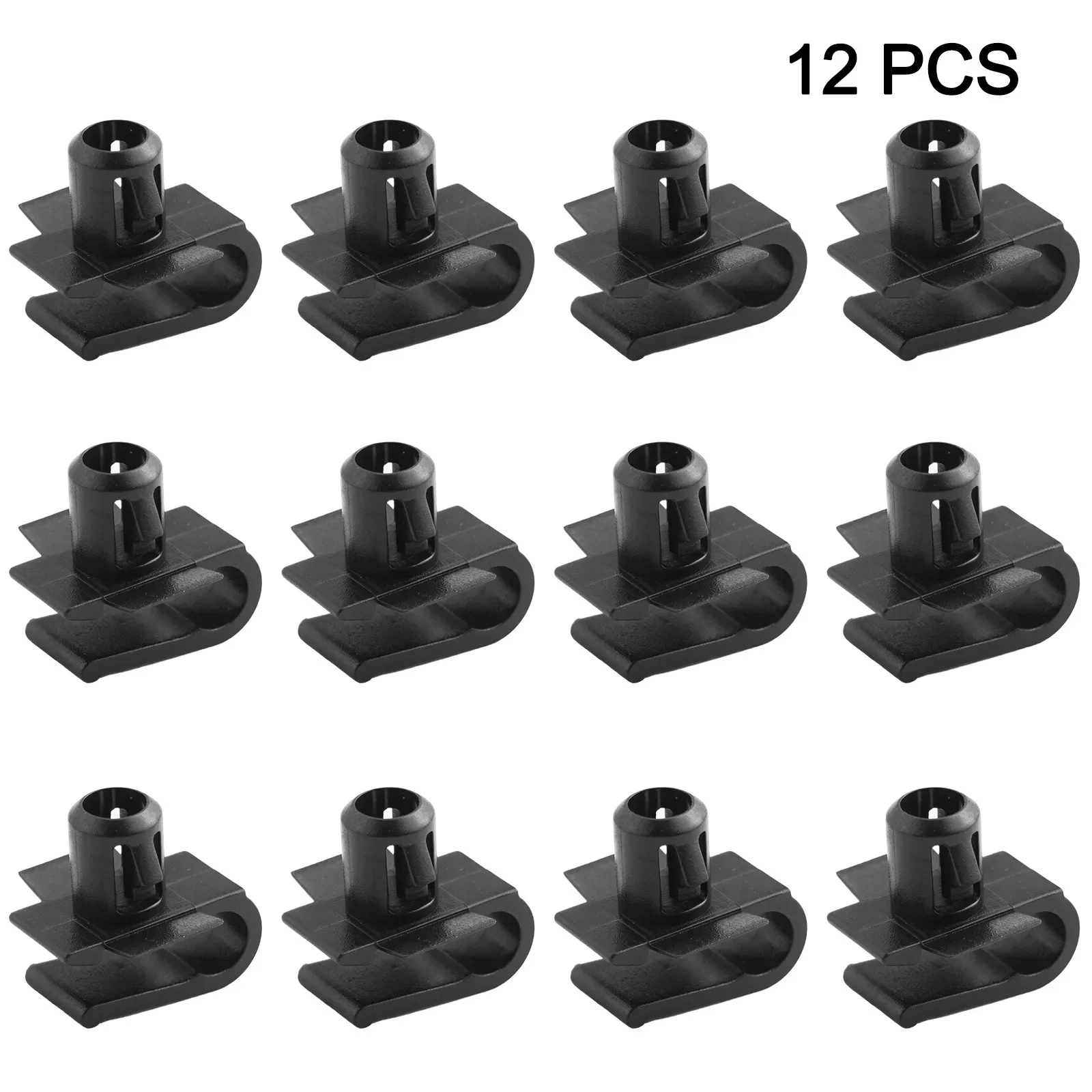 12 шт. зажим для бампера гриль сетка черные пластиковые гаджеты Mercedes 0029885181 Для Benz