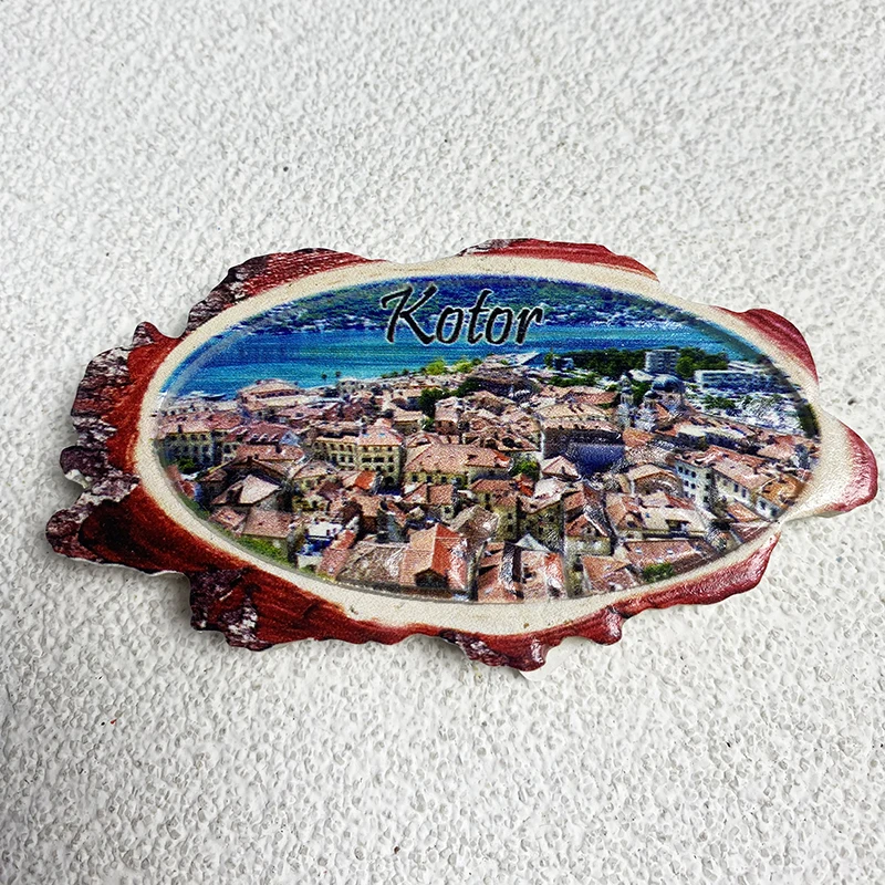 Сувениры Kotor World для культурного туризма украшения кухни и дома 3D магнитные