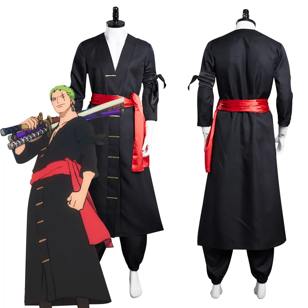 

ONE PIECE FILM RED (2022) Roronoa Zoro Cosplay Costume Uniform Outfits Halloween Carnival Suit