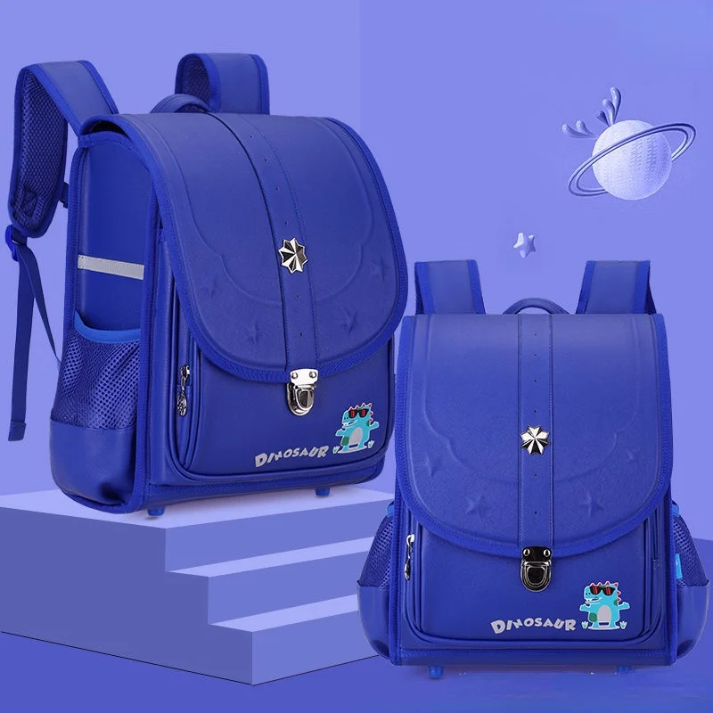 Children Japanese Style Primary School Students Grade 1-4 PU Mermaid Dinosaur Backpacks New Girl Boy Large Fashion Schoolbags