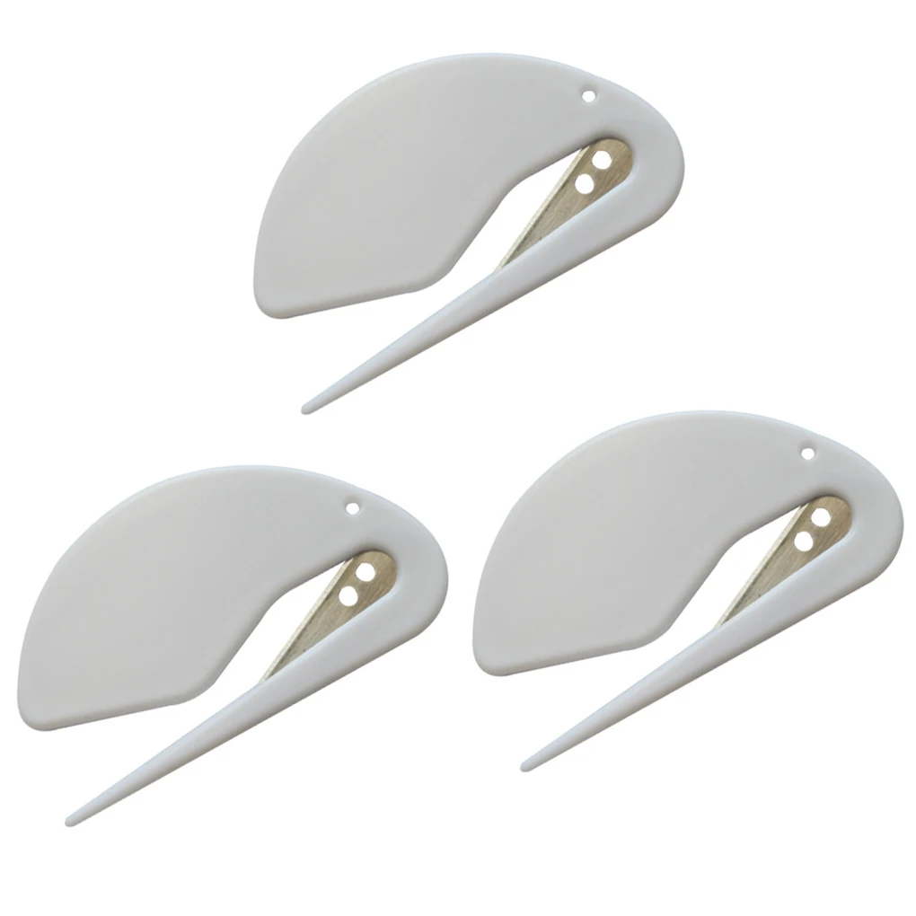 

3 Pieces Letter Openers Envelope Slicers Mail Slitters Office Supplies Protective Edge Household Accessories Convenience