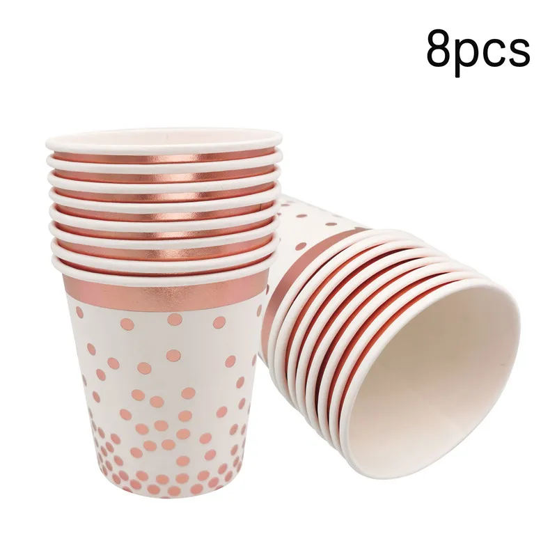 Одноразовые салфетки Chicinlife розовые в горошек