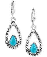 vintage silver color green stone big round hoop dangle stud earrings wedding engagement gift women jewelry