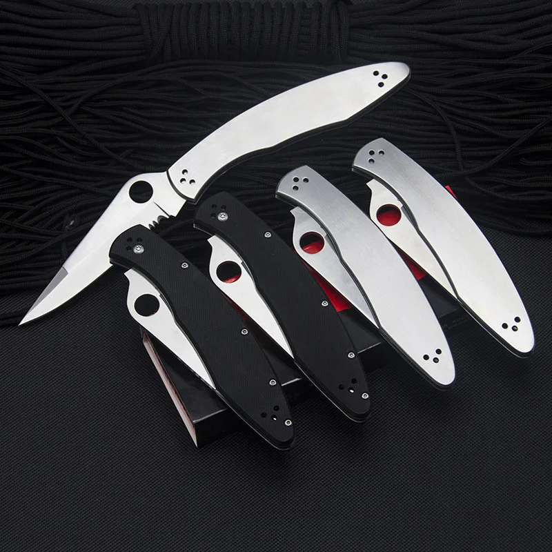 

High Hardness Multifunctional Folding Knife Outdoor Camping Safety Defense Pocket Knives Hunting Survival EDC Tools-BY61