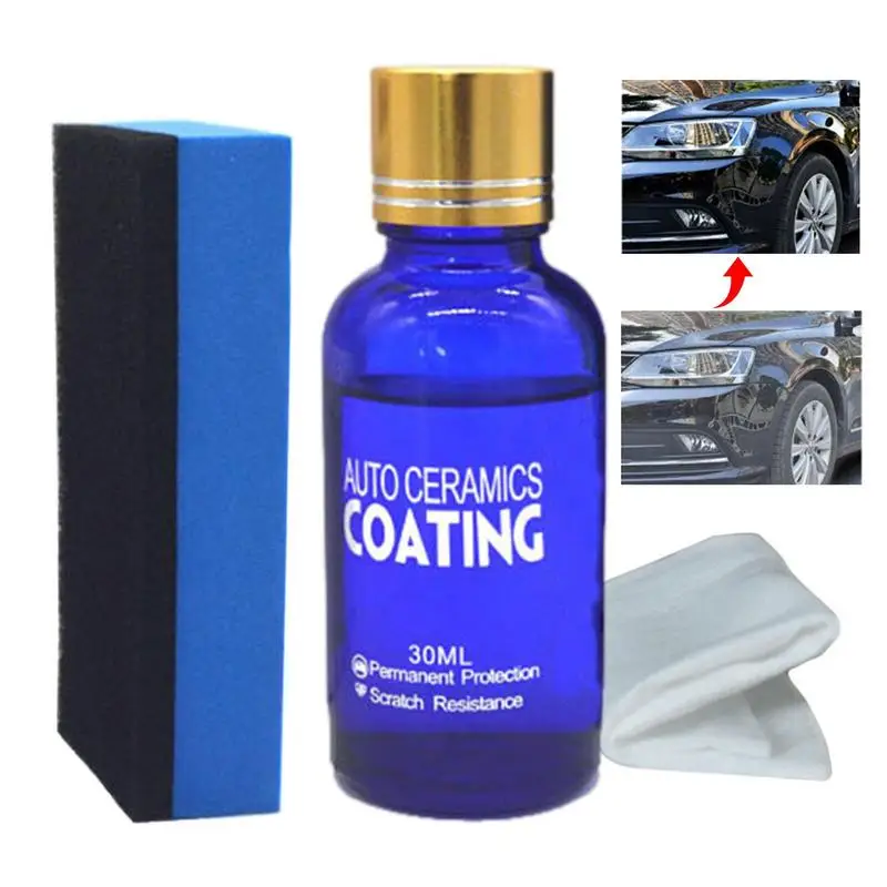 

30ml Nano Crysatal Coatinng Agent Car Interior Parts Coating Renovation Restorer Spraying Nano Plating Glaze Sealing Paint Agent