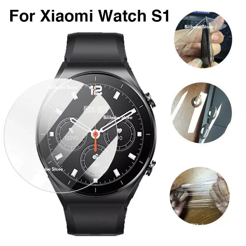 

Protection Film for Xiaomi Watch S1 Active Screen Protectors Not Glass for Xiaomi Watch S1 Protective Film Case